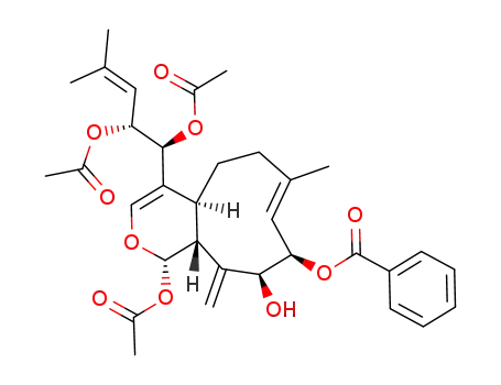 C<sub>33</sub>H<sub>40</sub>O<sub>10</sub>