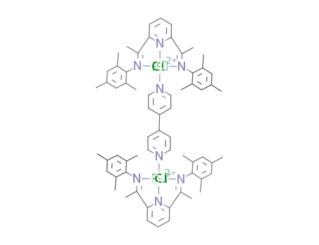 (μ-4,4'-bipyridine)bis[[2,6-bis[1-(2,4,6-trimethylphenylinino)ethyl]pyridine]tetrachlorodiruthenium(II)]