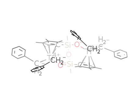 [(Ti(CH2Ph)2)2(μ-((η5-C5Me4SiMeO)2(μ-O)))]