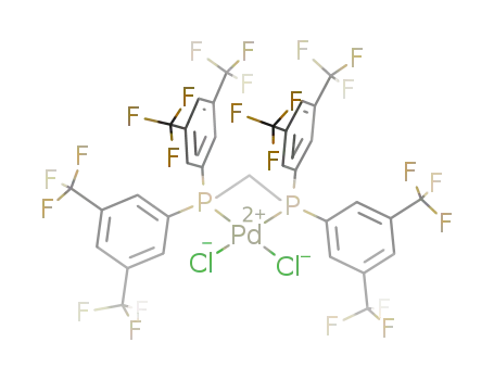dichloro[1,3-bis[bis[3,5-bis(trifluoromethyl)phenyl]phosphino]propane]palladium(II)