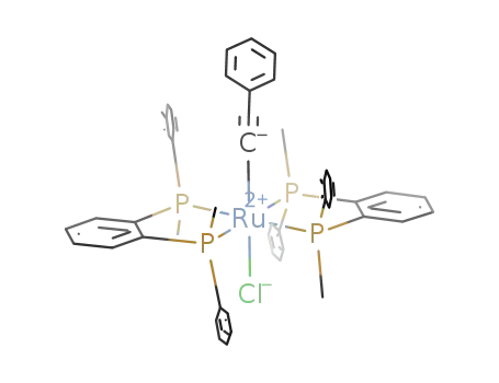 RuCl(CCC<sub>6</sub>H<sub>5</sub>)[C<sub>6</sub>H<sub>5</sub>(CH<sub>3</sub>)PC<sub>6</sub>H<sub>4</sub>P(CH<sub>3</sub>)C<sub>6</sub>H<sub>5</sub>]2