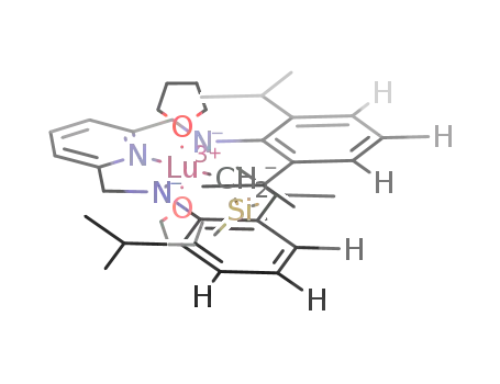 Lu(CH<sub>2</sub>SiMe<sub>3</sub>)(THF)2(2,6-bis(((2,6-diisopropylphenyl)amino)methyl)pyridine<sup>(2-)</sup>)
