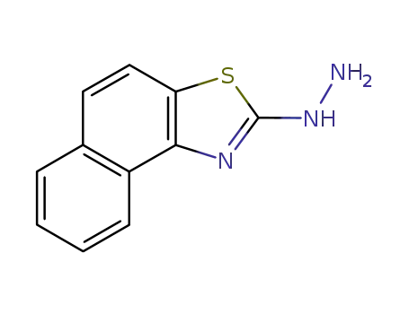 Molecular Structure of 16942-72-6 (Naphtho[1,2-d]thiazol-2(1H)-one, hydrazone (9CI))