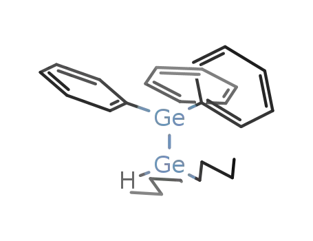 Molecular Structure of 894804-43-4 (Ph<sub>3</sub>GeGe(Bu)2H)