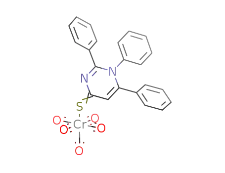 pentacarbonyl(1,2,6-triphenyl-1H-pyrimidine-4-thione)chromium