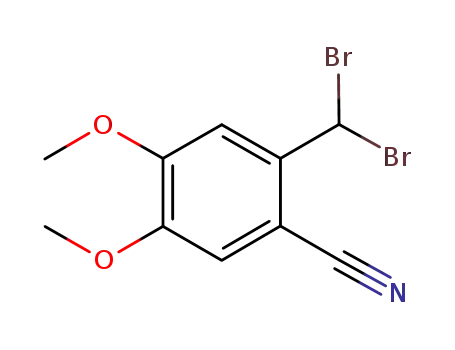 2-dibromomethyl-4,5-dimethoxybenzonitrile