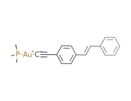 Gold, [[4-[(1E)-2-phenylethenyl]phenyl]ethynyl](trimethylphosphine)-