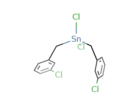 Molecular Structure of 110177-17-8 (Stannane, dichlorobis[(3-chlorophenyl)methyl]-)