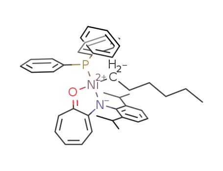 [(2-(2,6-diisopropyl)anilinotropone)nickel(triphenylphosphine)(n-hexyl)]