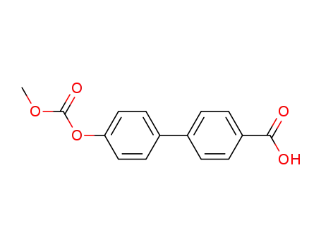 4'-(methoxycarbonyloxy)-4-biphenylcarboxylic acid