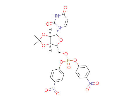 5'-Uridylic acid, 2',3'-O-(1-methylethylidene)-, bis(4-nitrophenyl) ester