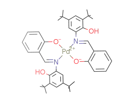 bis[N-(3,5-di-tert-butyl-2-hydroxyphenyl)salicylaldiminato]palladium(II)
