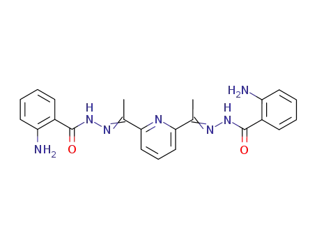 2,6-diacetylpyridinebis(2-aminobenzoic acid hydrazone)
