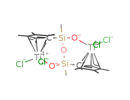 [(TiCl2)2(μ-((η5-C5Me4SiMeO)2(μ-O)))]