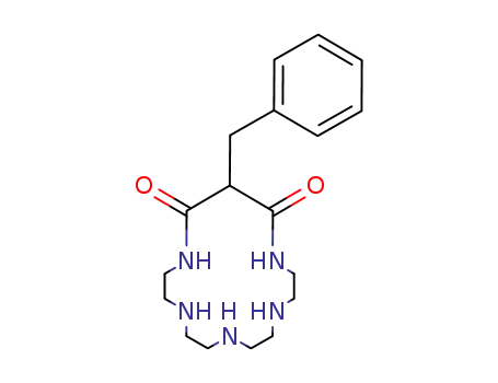 1,4,7,10,13-Pentaazacyclohexadecane-14,16-dione,
15-(phenylmethyl)-