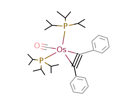 OsH(η2-C2Ph2)(CO)(P(isopropyl)3)2