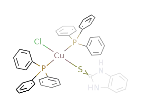 Molecular Structure of 136407-64-2 (C<sub>43</sub>H<sub>36</sub>ClCuN<sub>2</sub>P<sub>2</sub>S)