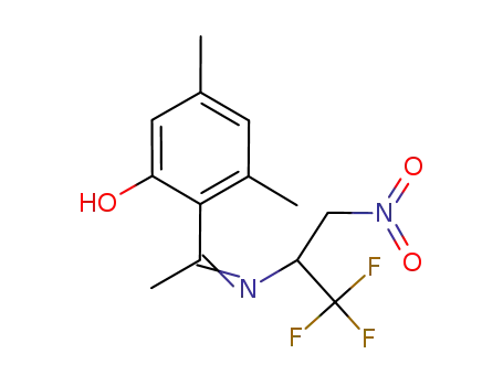 1,1,1-trifluoro-3-nitro-N-[1-(4,6-dimethyl-2-hydroxyphenyl)ethylidene]propan-2-amine