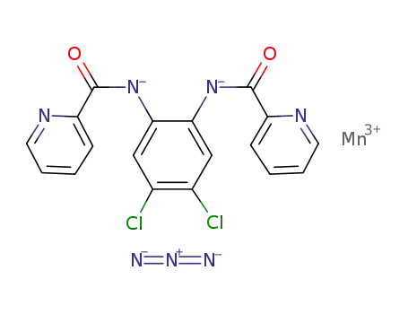 Mn<sup>(3+)</sup>*C<sub>18</sub>H<sub>10</sub>Cl<sub>2</sub>N<sub>4</sub>O<sub>2</sub><sup>(2-)</sup>*N<sub>3</sub><sup>(1-)</sup>={Mn(C<sub>18</sub>H<sub>10</sub>Cl<sub>2</sub>N<sub>4</sub>O<sub>2</sub>)(N<sub>3</sub>)}