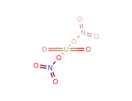 Molecular Structure of 10102-06-4 (URANYL NITRATE)