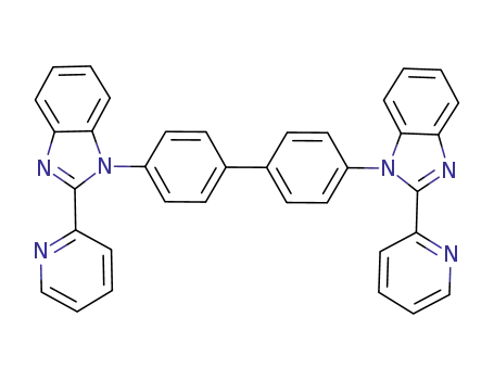 Molecular Structure of 848441-36-1 (1H-Benzimidazole, 1,1'-[1,1'-biphenyl]-4,4'-diylbis[2-(2-pyridinyl)-)