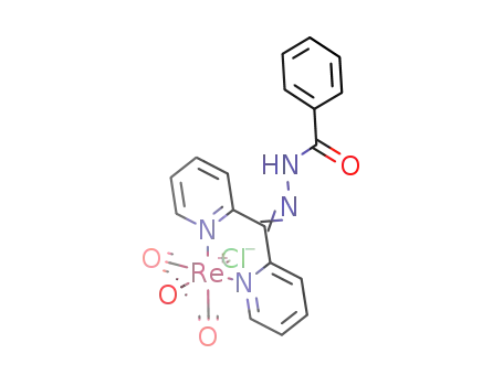 (4,5-diazafluoren-9-one benzoylhydrazone)chlorotricarbonylrhenium(I)