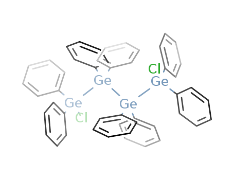 Molecular Structure of 110428-34-7 (Tetragermane, 1,4-dichloro-1,1,2,2,3,3,4,4-octaphenyl-)