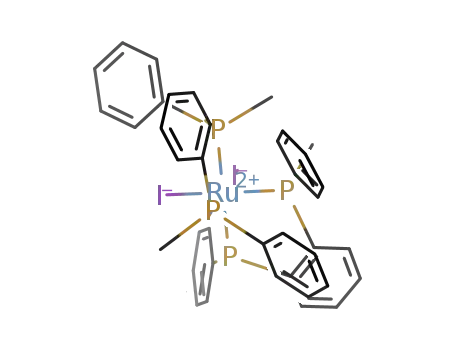 (+)589-λ-anti-cis-C2-diiodobis((S,S)-o-phenylenebis(methylphenylphosphine))ruthenium(II)