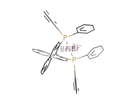 Molecular Structure of 291278-93-8 ([(S)-(-)2,2'-bis(diphenylphosphino)-1,1'-binaphthyl]nickel(II) bromide)