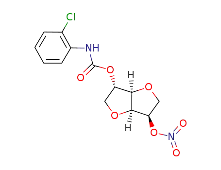 isosorbide-2-(2-chlorophenylcarbamate)-5-mononitrate