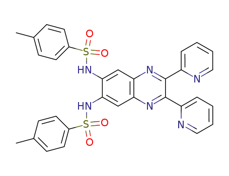 (C<sub>5</sub>H<sub>4</sub>N)2C<sub>8</sub>H<sub>2</sub>N<sub>2</sub>(NHSO<sub>2</sub>C<sub>6</sub>H<sub>4</sub>CH<sub>3</sub>)2