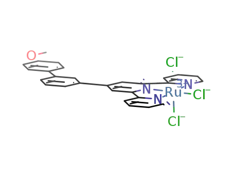[RuCl<sub>3</sub>(4'-(3-anisylphenyl)-2,2';6',2''-terpyridine)]