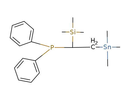 (β-trimethylstannyl)CH2CH(SiMe3)diphenylphosphine