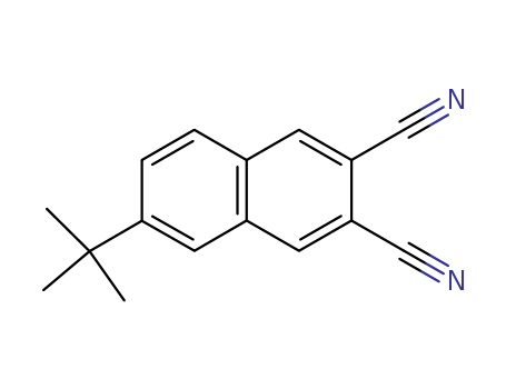 2,3-Naphthalenedicarbonitrile,6-(1,1-dimethylethyl)-