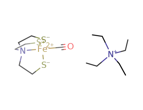 [NEt<sub>4</sub>][Fe(N(CH<sub>2</sub>CH<sub>2</sub>S)3)(CO)]