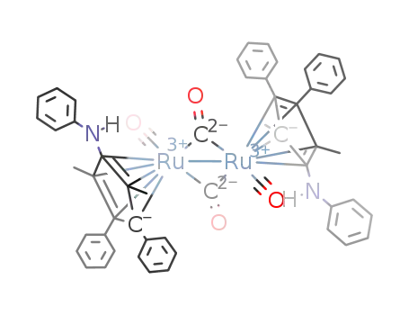 ([2,5-Me2-3,4-Ph2(η5-C4CNHPh)]Ru(CO)(μ-CO))2