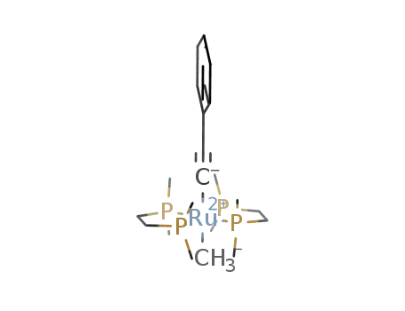 trans-[Ru(phenylacetylido)(methyl)(1,2-bis(dimethylphosphino)ethane)2]