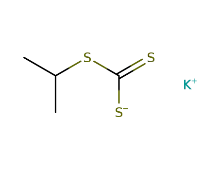Molecular Structure of 52207-49-5 (potassium iso-propyltrithiocarbonate)