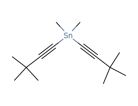 Bis(3,3-dimethylbut-1-yn-1-yl)(dimethyl)stannane