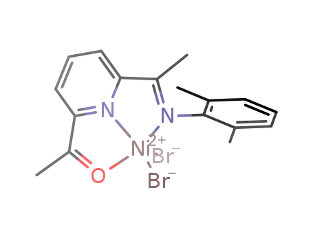 (2-acetyl-6-[1-((2,6-dimethylphenyl)imino)ethyl]pyridine)nickel(II) bromide
