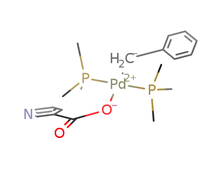 trans-(benzyl)(nicotinato)bis(trimethylphosphine)palladium