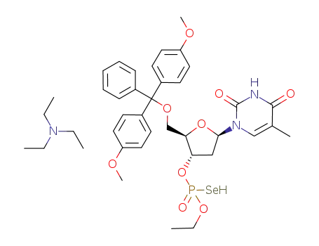 C<sub>6</sub>H<sub>15</sub>N*C<sub>33</sub>H<sub>37</sub>N<sub>2</sub>O<sub>9</sub>PSe