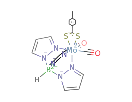 [Mo(κ2-S2CC6H4Me-4)(CO)2(hydrotris(pyrazol-1-yl)borate)]