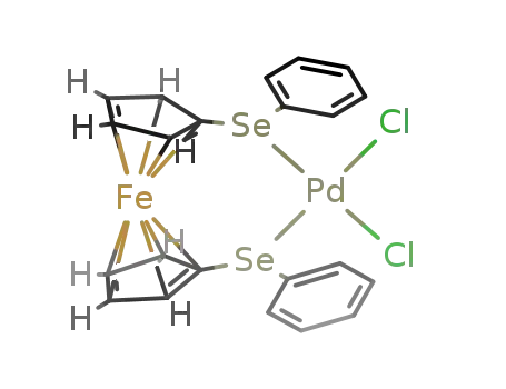 {1,1'-bis(phenylseleno)ferrocene}palladium dichloride
