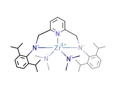 Zr(N(CH<sub>3</sub>)2)2(C<sub>5</sub>H<sub>3</sub>N(CH<sub>2</sub>NC<sub>6</sub>H<sub>3</sub>(CH(CH<sub>3</sub>)2)2)2)
