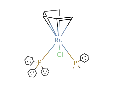 (η5-pentadienyl)ruthenium(chloride)(dimethylphenylphosphine)(triphenylphosphine)