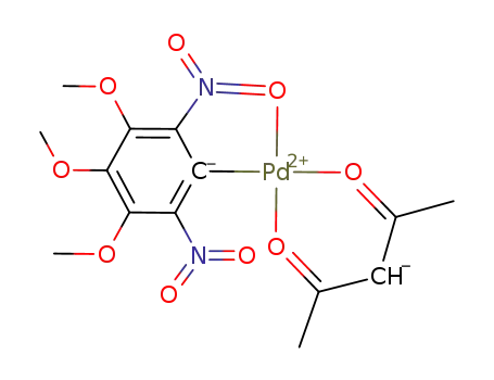 [Pd(κ(2)-(MeO)3(NO2)2C6)(O,O-acac)]