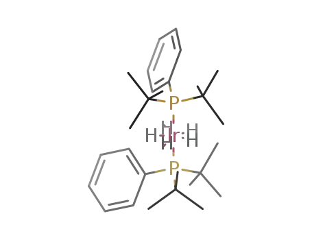 Iridium, bis[bis(1,1-dimethylethyl)phenylphosphine]pentahydro-