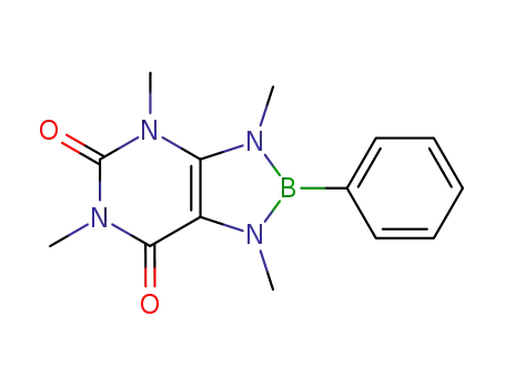 1,3,4,6-tetramethyl-2-phenyl-2,3-dihydro-1H-[1,3,2]diazaborolo[4,5-d]pyrimidine-5,7(4H,6H)-dione