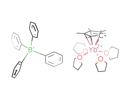 [(pentamethylcyclopentadienyl)Yb(THF)4][BPh<sub>4</sub>]